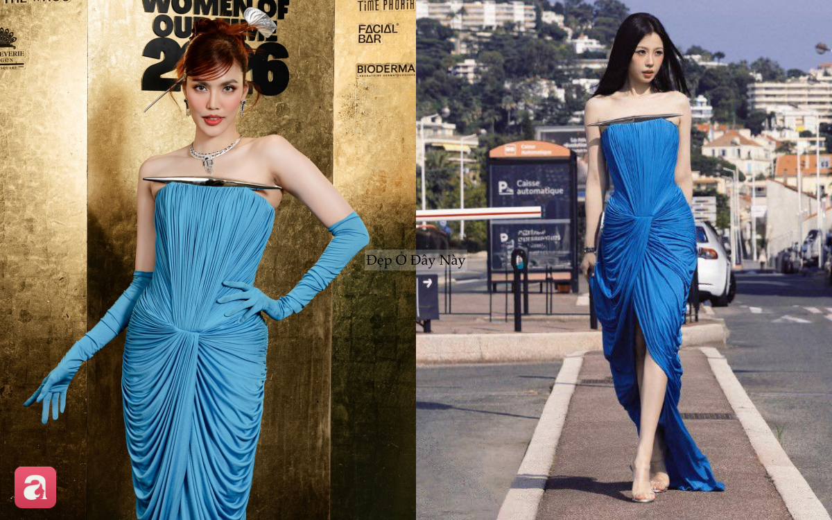 Ngu Thư H&acirc;n diện đầm của NTK Việt, đụng h&agrave;ng cực gắt với Lan Khu&ecirc;- Ảnh 7.