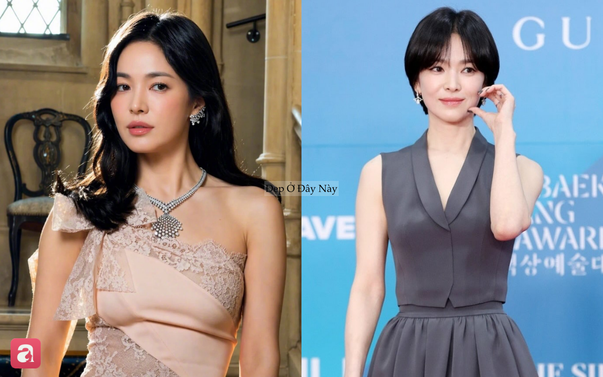 Từ bỏ 1 thứ quen thuộc, Song Hye Kyo trở lại "đường đua nhan sắc" với diện mạo chuẩn nữ thần- Ảnh 4.