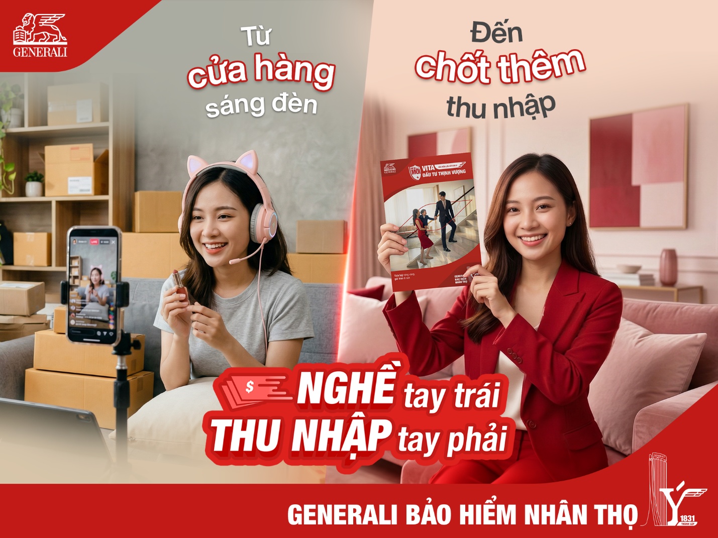 Generali ra mắt chương tr&igrave;nh tuyển dụng GenHustle &ndash; Nghề tay tr&aacute;i, thu nhập tay phải - Ảnh 2.