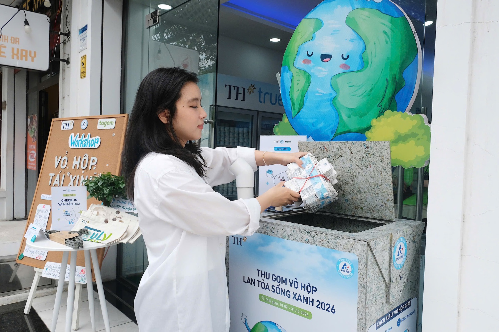 Workshop Vỏ hộp t&aacute;i xinh 4: Lan tỏa v&ograve;ng tuần ho&agrave;n xanh hưởng ứng Ng&agrave;y Tr&aacute;i Đất - Ảnh 4.