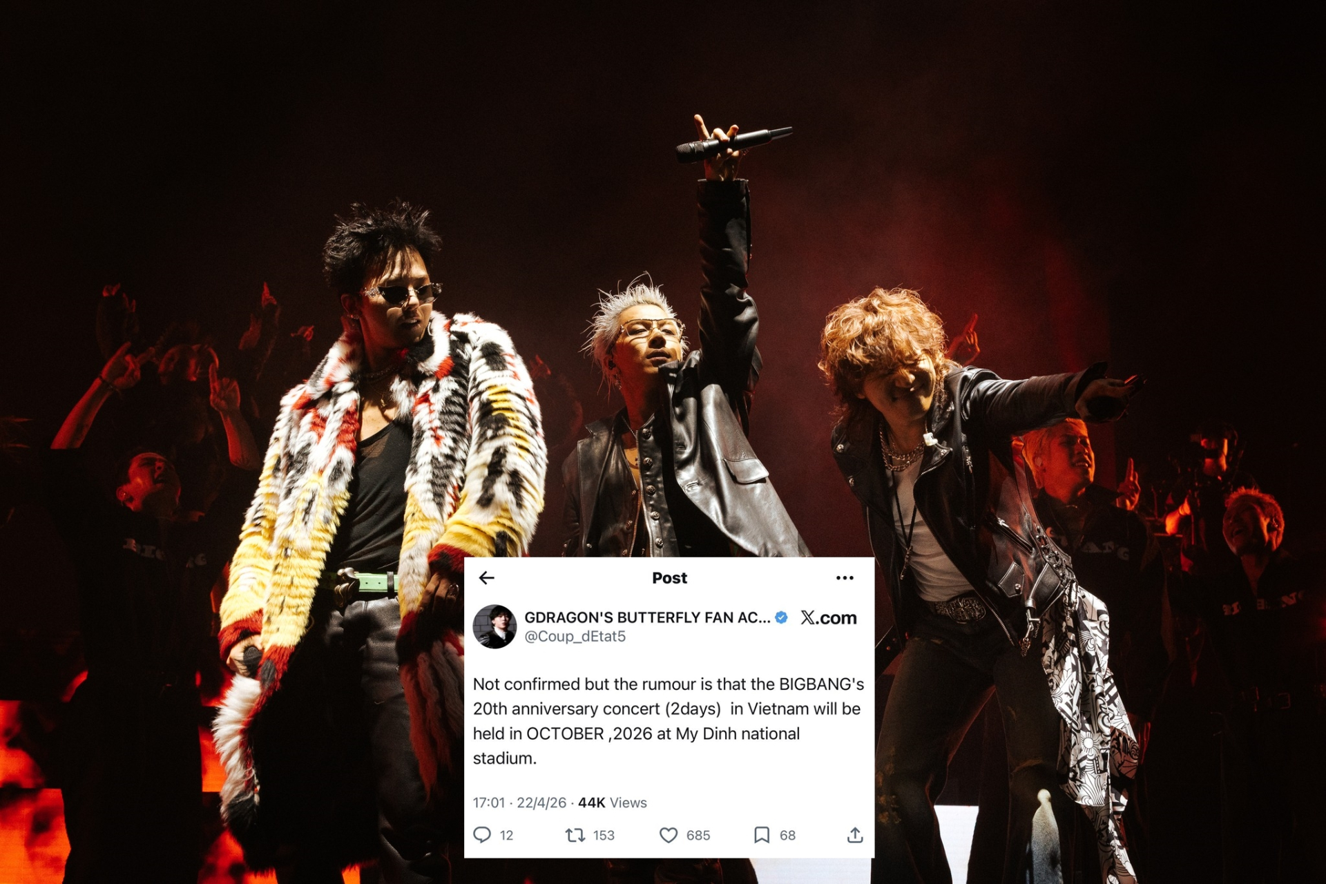 Rộ tin BIGBANG về Việt Nam, diễn 2 đ&ecirc;m concert ở Mỹ Đ&igrave;nh- Ảnh 4.