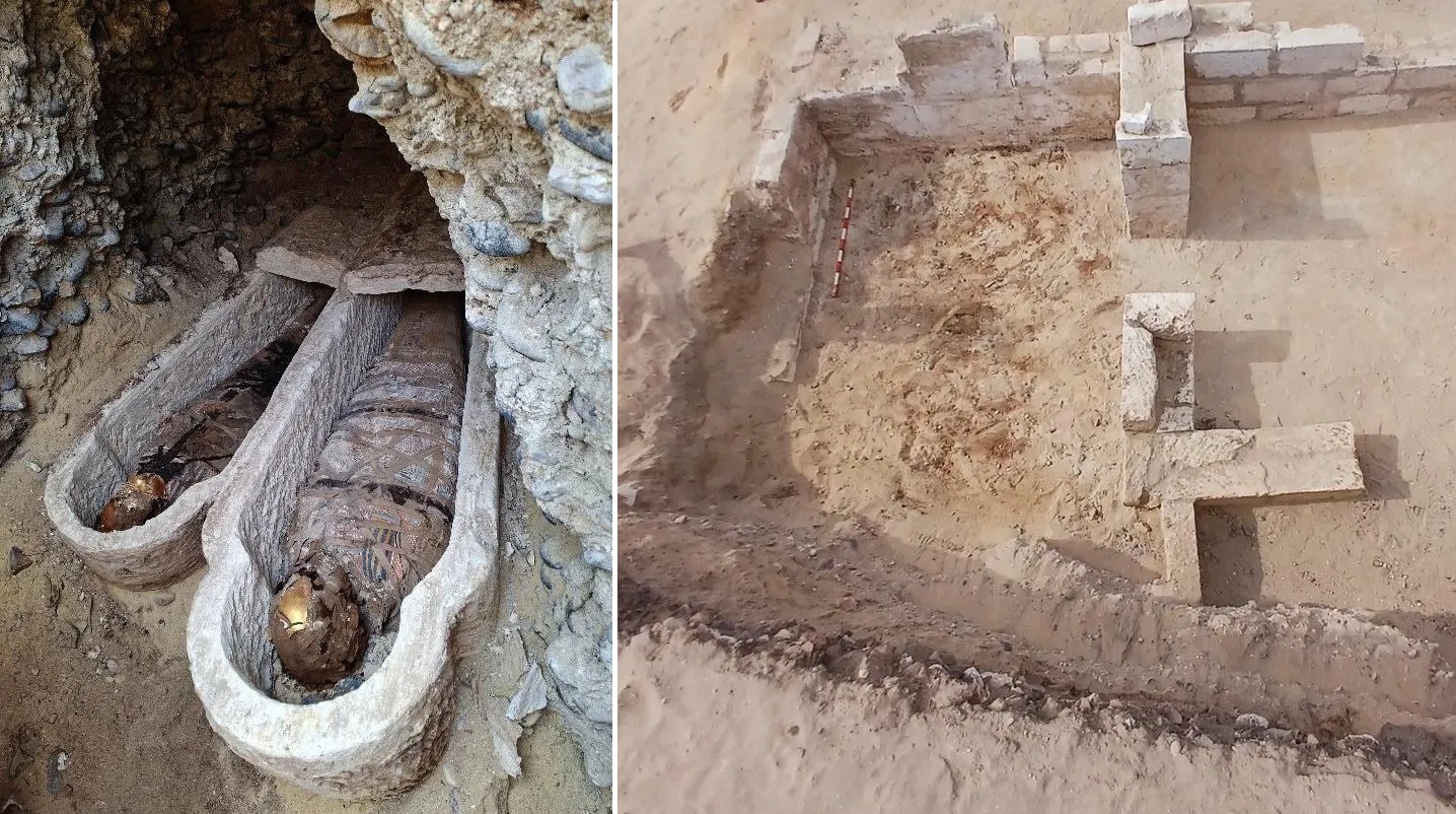 Ph&aacute;t hiện g&acirc;y sốc trong bụng một x&aacute;c ướp Ai Cập - Ảnh 1.