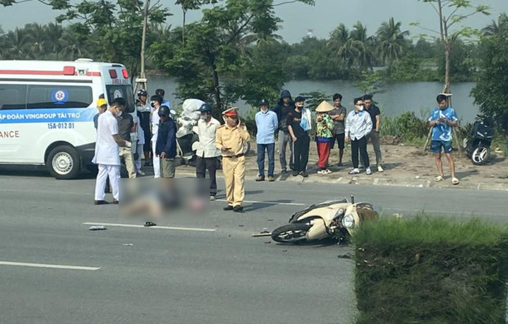 Đ&ocirc;i nam nữ tử vong sau va chạm xe &ocirc; t&ocirc; tại Hải Ph&ograve;ng ng&agrave;y 25 - 4 - 2026 - Ảnh 1.