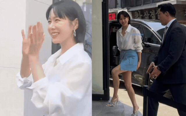 Kh&ocirc;ng hở vẫn gợi cảm: Son Ye Jin ghi điểm với sơ mi xuy&ecirc;n thấu v&agrave; c&aacute;ch phối m&agrave;u cao tay- Ảnh 4.