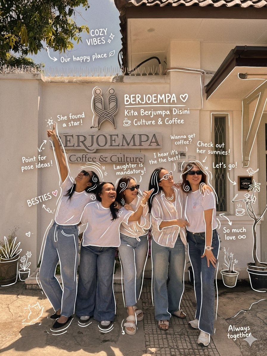 Trend biến ảnh đời thường th&agrave;nh tranh minh hoạ vibe &ldquo;củ nghệ&rdquo;: Đi chơi lễ hay ở nh&agrave; đều đu được, nổ inbox hỏi c&aacute;ch l&agrave;m- Ảnh 7.