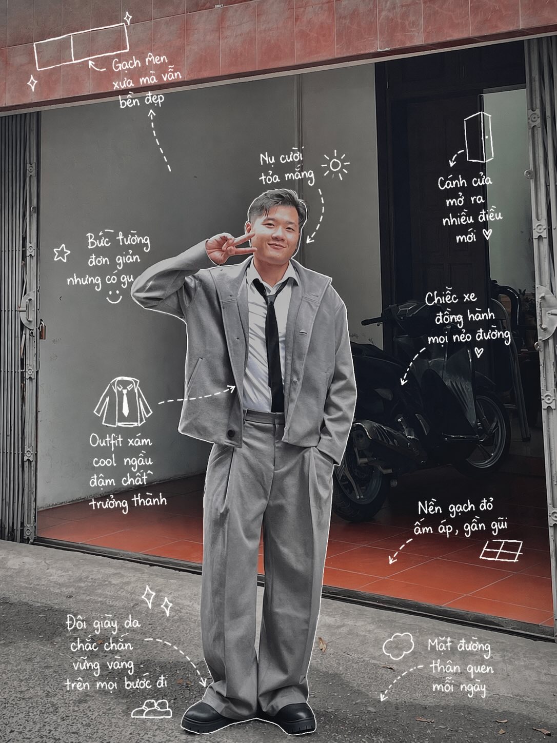 Trend biến ảnh đời thường th&agrave;nh tranh minh hoạ vibe &ldquo;củ nghệ&rdquo;: Đi chơi lễ hay ở nh&agrave; đều đu được, nổ inbox hỏi c&aacute;ch l&agrave;m- Ảnh 9.