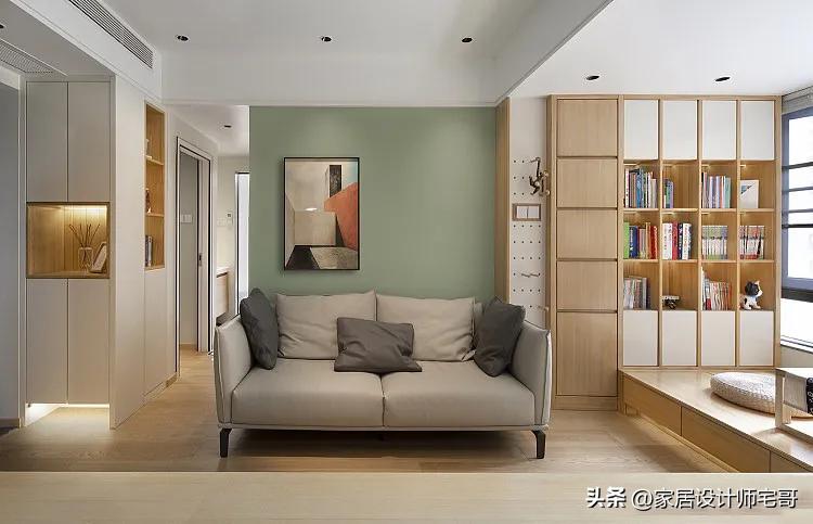 Căn hộ chỉ 41m&sup2; nhưng c&oacute; tới 3 ph&ograve;ng ngủ: B&iacute; mật nằm ở c&aacute;ch bố tr&iacute; khiến ai xem cũng bất ngờ - Ảnh 2.