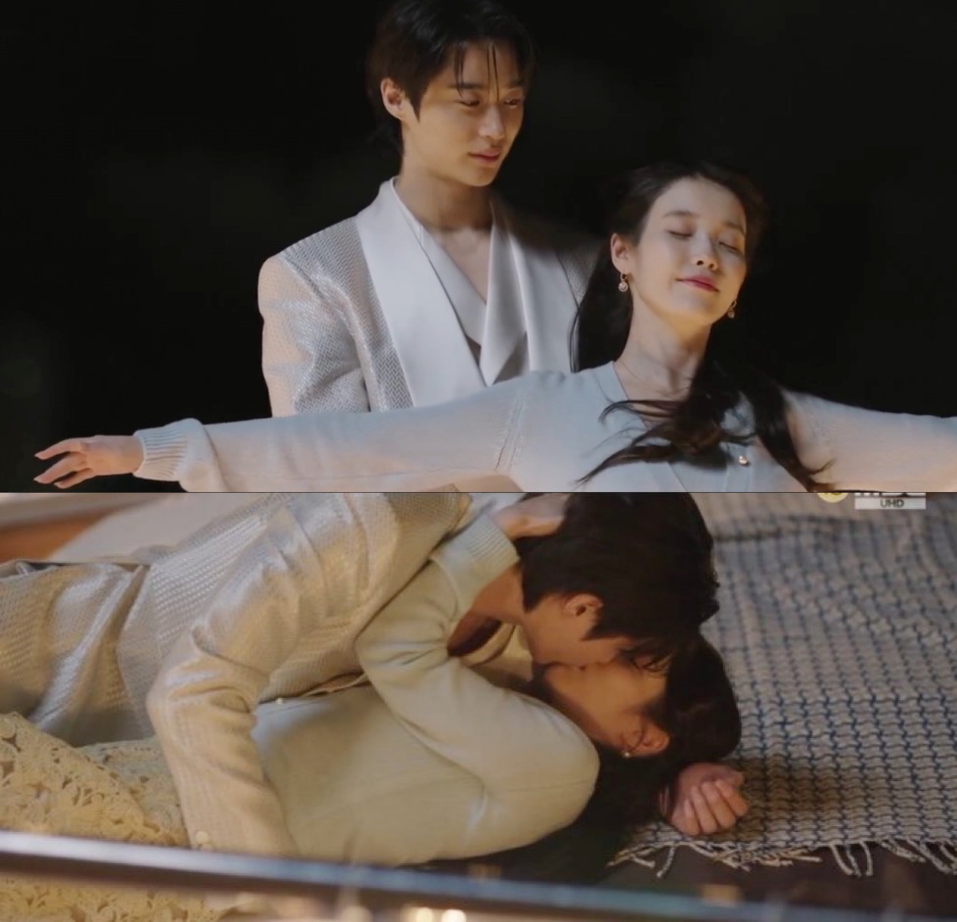 Perfect Crown tập 6: M&agrave;n cầu h&ocirc;n cổ t&iacute;ch khiến MXH rung chuyển, IU v&agrave; Byeon Woo Seok đẻ con lu&ocirc;n được rồi- Ảnh 6.