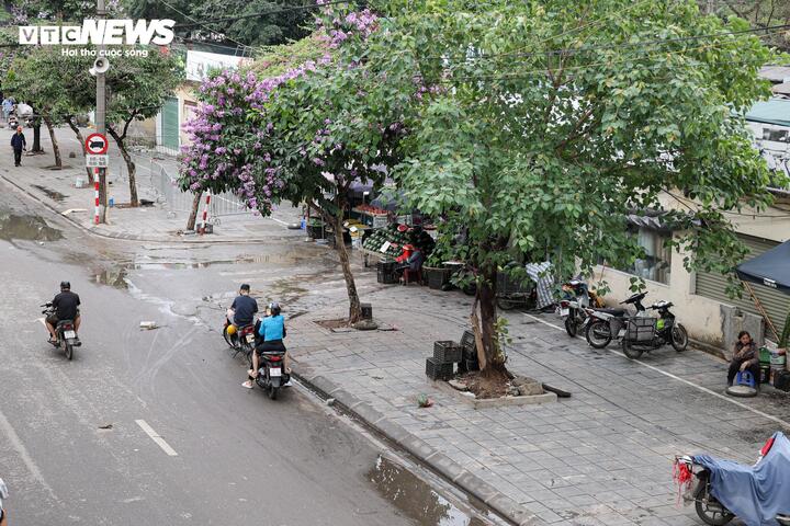 Nhiều tuyến vỉa h&egrave; H&agrave; Nội vẫn bị h&agrave;ng qu&aacute;n, b&atilde;i xe 'nuốt chửng' cả ng&agrave;y lẫn đ&ecirc;m- Ảnh 28.