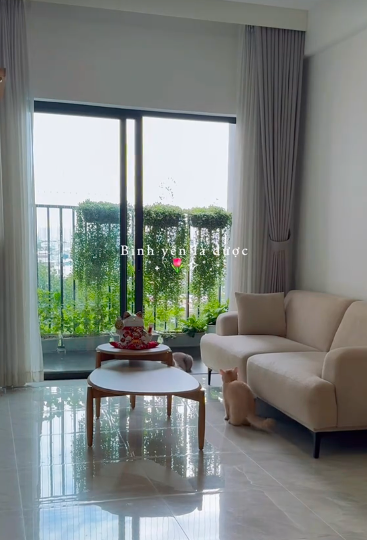 67m&sup2; ho&agrave;n thiện với 55 triệu: Cặp vợ chồng trẻ ở TP HCM tự l&agrave;m nội thất, g&oacute;c ban c&ocirc;ng xanh m&aacute;t khiến căn nh&agrave; như rộng th&ecirc;m- Ảnh 12.