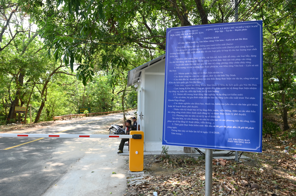 Th&ocirc;ng b&aacute;o quan trọng li&ecirc;n quan n&uacute;i B&agrave; Đen- Ảnh 2.