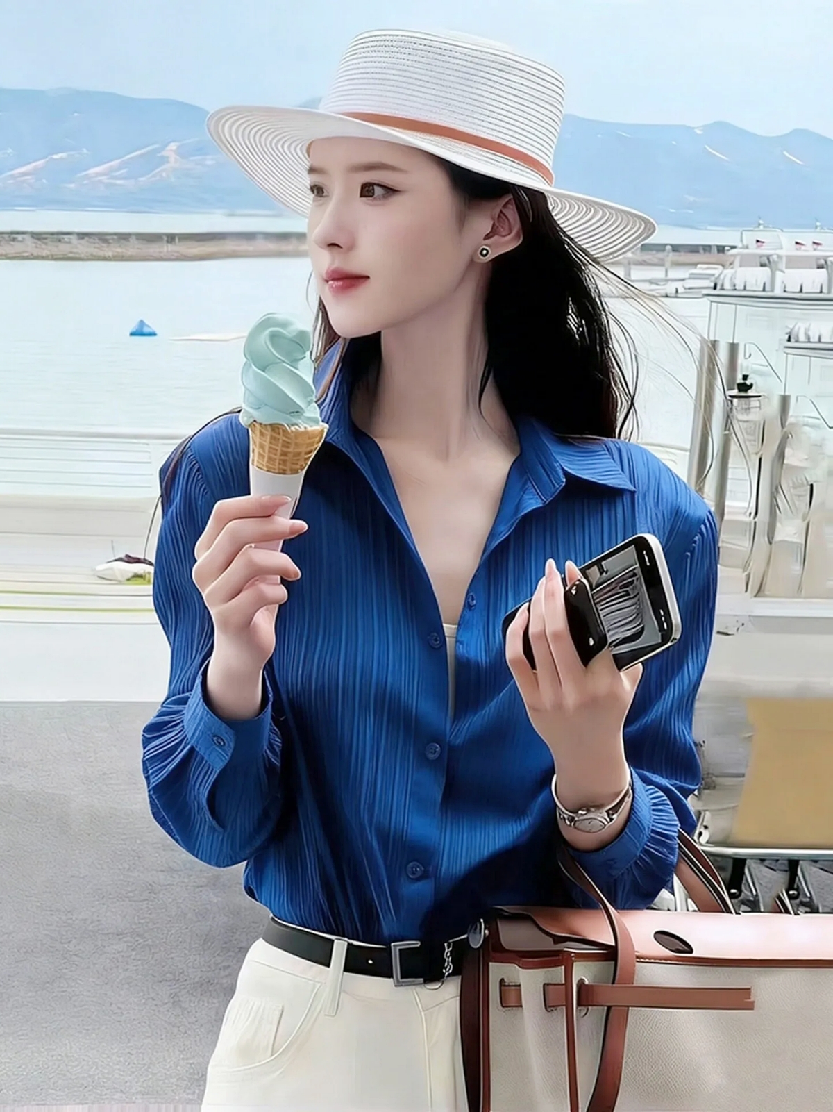 3 gam m&agrave;u "cực phẩm" đang khiến phụ nữ ch&acirc;u &Aacute; "ph&aacute;t cuồng" h&egrave; 2026: Mặc l&ecirc;n l&agrave; thấy m&aacute;t, soi gương l&agrave; thấy sang, da v&agrave;ng diện cực hợp- Ảnh 23.