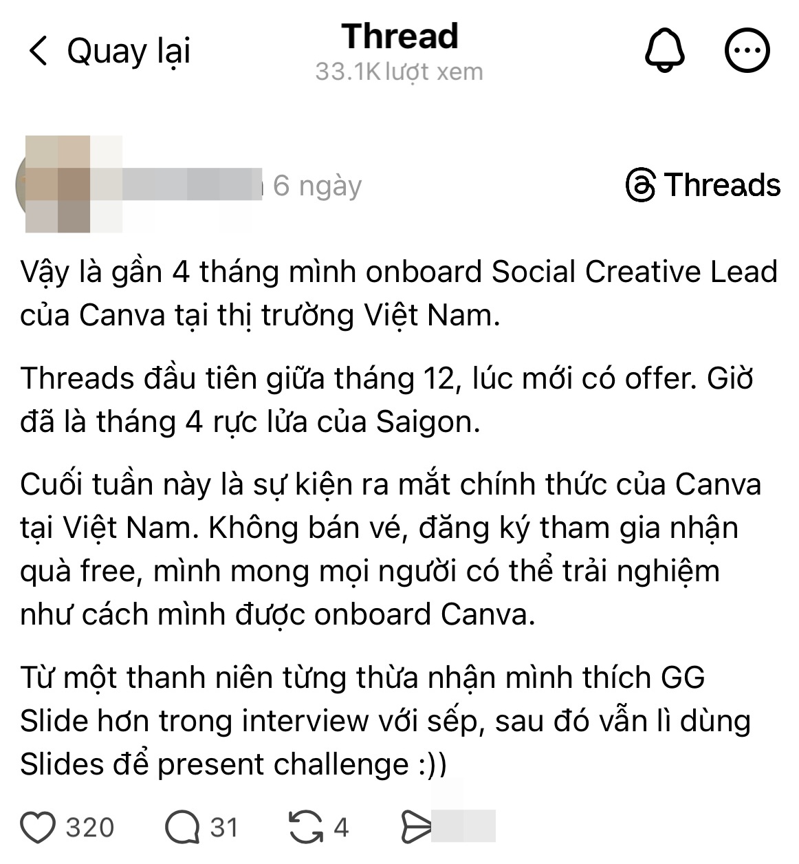 Sự kiện ra mắt Canva tại Việt Nam bị chỉ tr&iacute;ch cẩu thả: L&agrave;m poster ếch một mắt, sai ch&iacute;nh tả, bịa chuyện c&ocirc; Tấm rơi h&agrave;i sau 12h đ&ecirc;m- Ảnh 7.