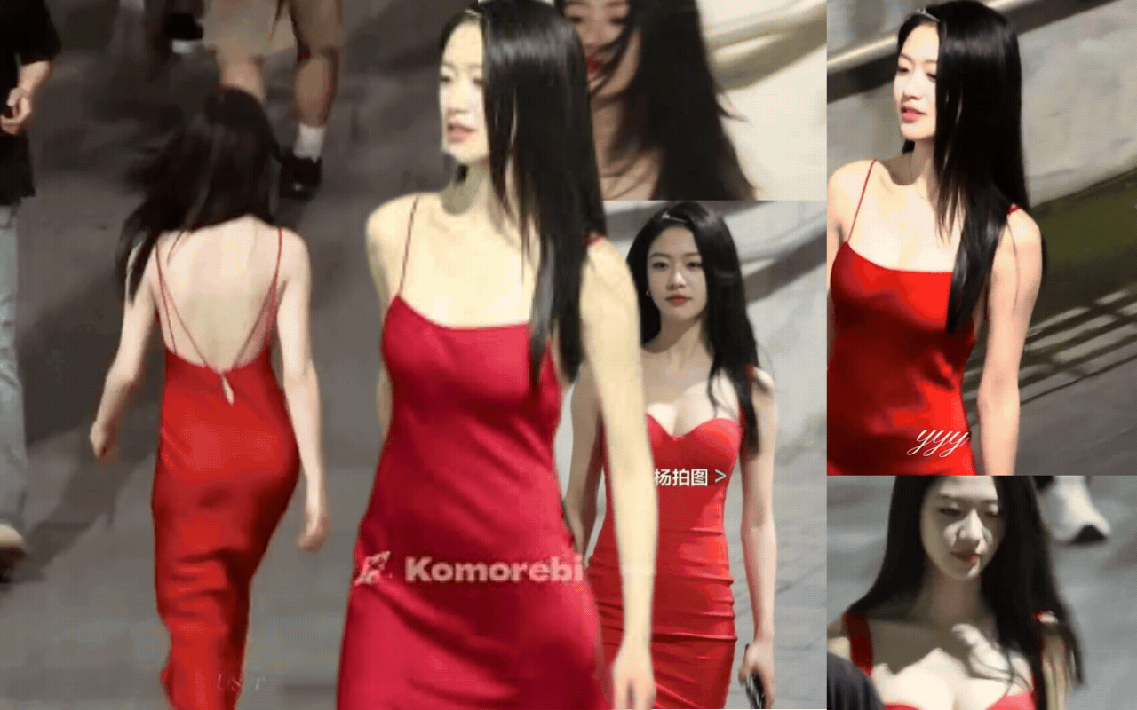 Mỹ nữ diện v&aacute;y đỏ khoe lưng trần viral khắp xứ Trung: 1,4 tỷ d&acirc;n kh&oacute; ai l&agrave;m lại- Ảnh 5.