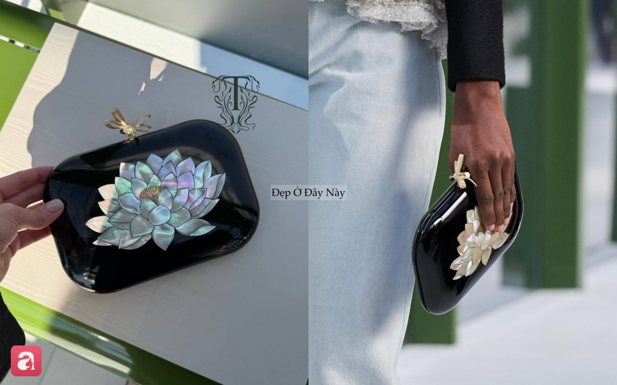 T&uacute;i khảm x&agrave; cừ 32 c&aacute;nh hoa "ai nh&igrave;n cũng m&ecirc;" của Dior- Ảnh 1.