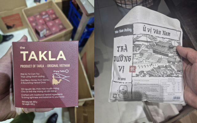 Đường d&acirc;y đ&oacute;ng g&oacute;i t&aacute;o đỏ, kỷ tử, tr&agrave; mật kh&ocirc;ng r&otilde; nguồn gốc... b&aacute;n tr&agrave;n lan tr&ecirc;n TikTok Shop, Shopee: Ai đứng sau loạt sản phẩm TAKLA?- Ảnh 2.