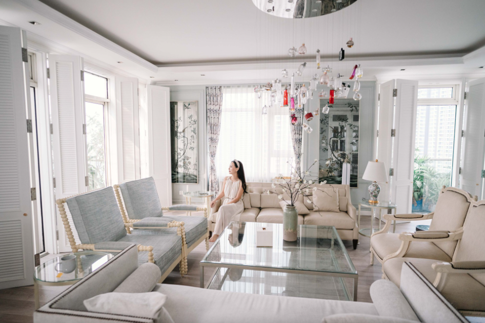 Khu vườn tr&ecirc;n penthouse tầng 36, ngắm trọn Landmark 81: "Ph&uacute; b&agrave;" thu đẫm tr&aacute;i ngọt hoa thơm- Ảnh 2.