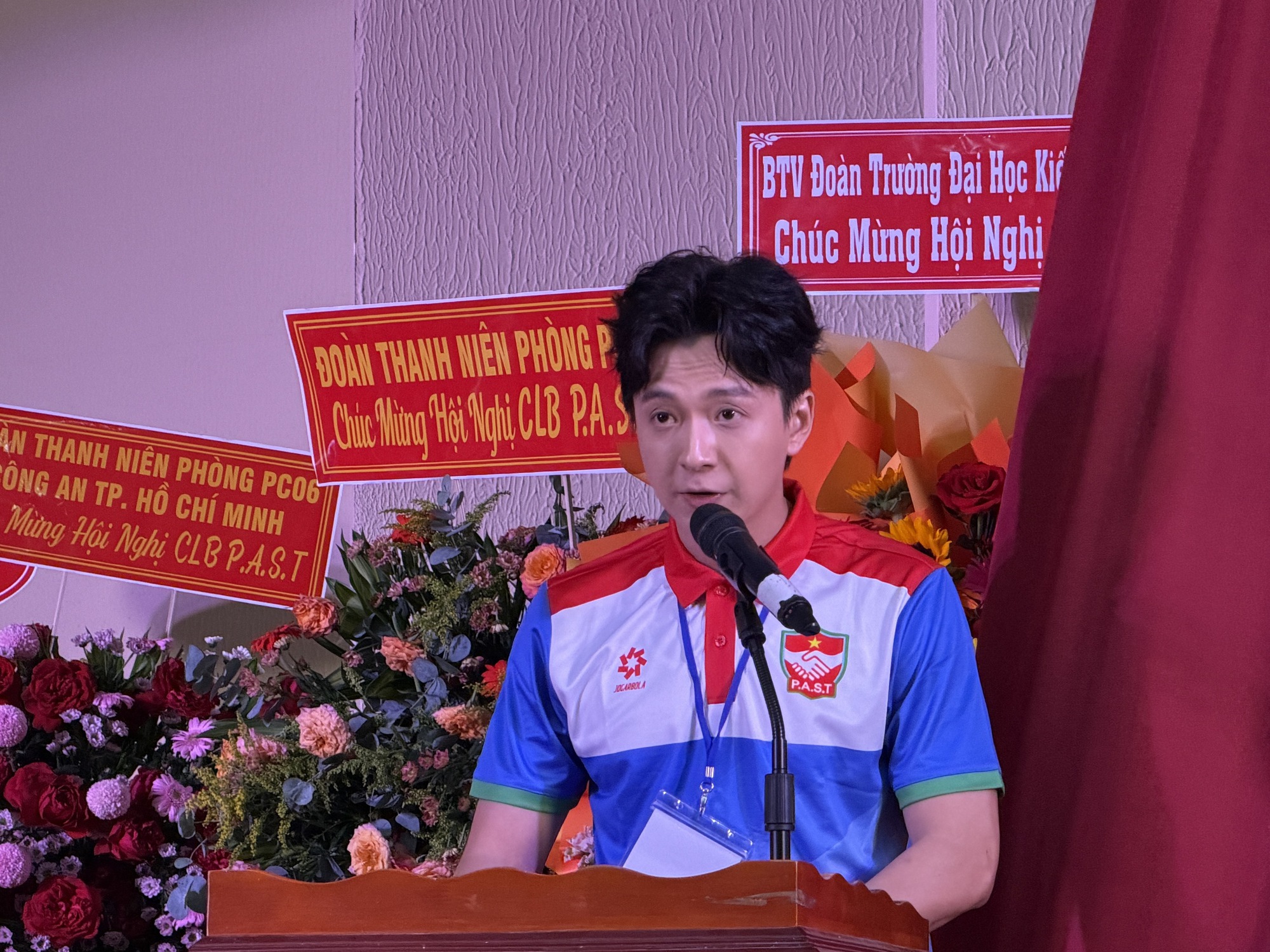 Ca sĩ Ng&ocirc; Kiến Huy tham gia c&acirc;u lạc bộ tại C&ocirc;ng an TPHCM- Ảnh 4.