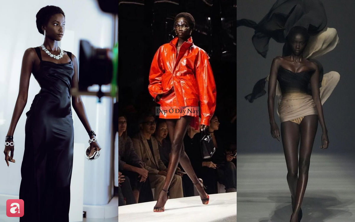 Đời như phim của Anok Yai: Đổi đời từ sinh vi&ecirc;n v&ocirc; danh tới "vi&ecirc;n ngọc đen" của l&agrave;ng mốt chỉ nhờ một bức ảnh- Ảnh 5.