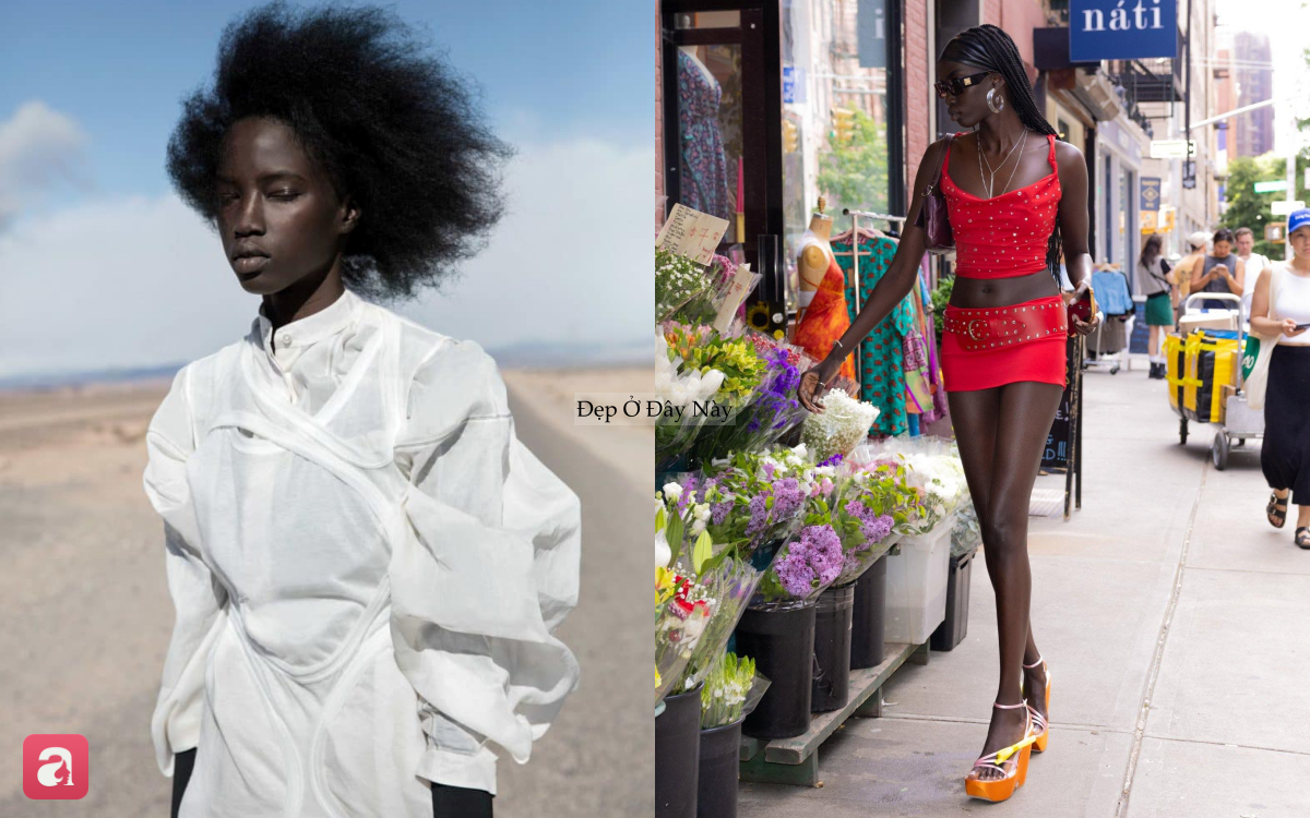 Đời như phim của Anok Yai: Đổi đời từ sinh vi&ecirc;n v&ocirc; danh tới "vi&ecirc;n ngọc đen" của l&agrave;ng mốt chỉ nhờ một bức ảnh- Ảnh 8.