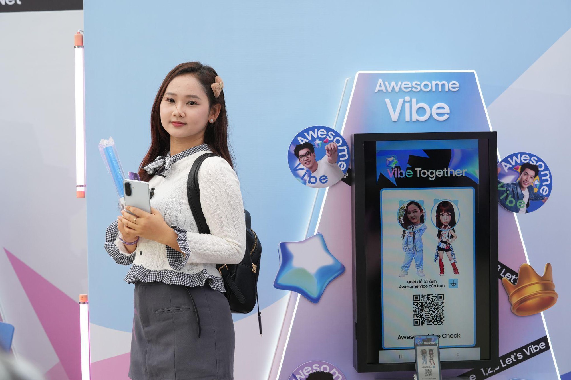 Đ&ecirc;m nhạc Awesome Vibe Station khuấy đảo Gen Z TP.HCM, t&iacute;n đồ Galaxy A57/A37 5G đổ về nườm nượp - Ảnh 6.
