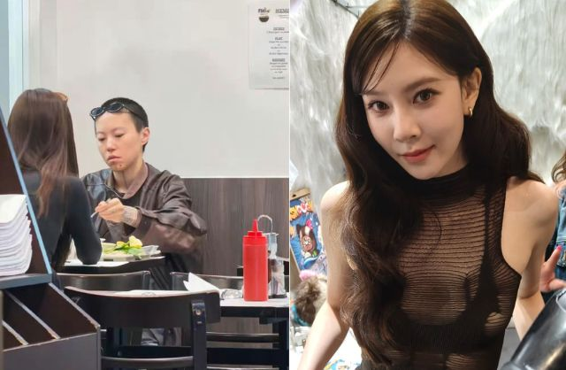 "T&oacute;m d&iacute;nh" 1 Chị Đẹp 9X v&agrave; con g&aacute;i Diva h&agrave;ng đầu showbiz hẹn h&ograve;, t&igrave;nh cảm đến mức ăn chung 1 t&ocirc; phở!- Ảnh 1.