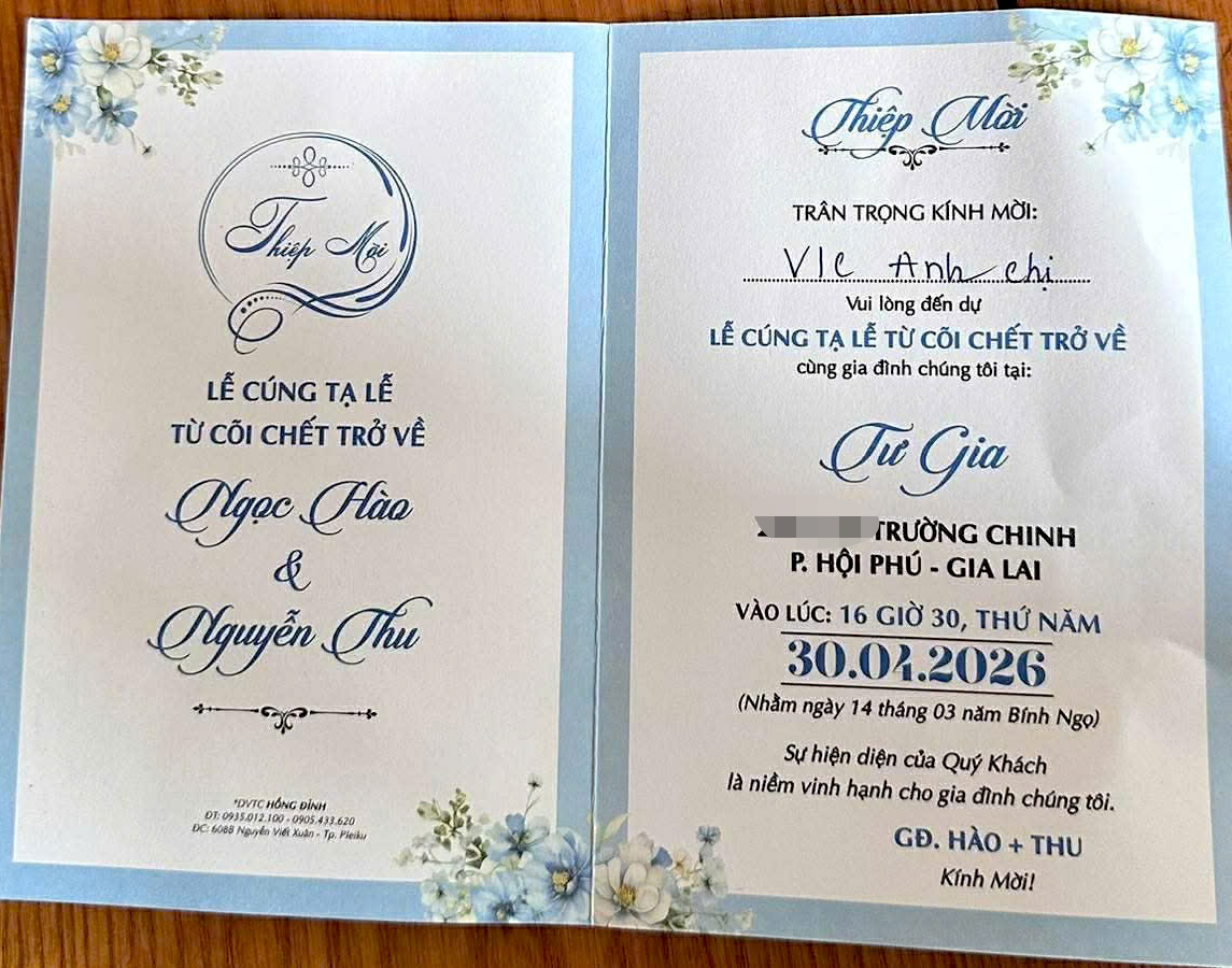 Lễ c&uacute;ng từ c&otilde;i chết trở về của vợ chồng Gia Lai g&acirc;y X&ocirc;n xao cộng đồng - Ảnh 3.