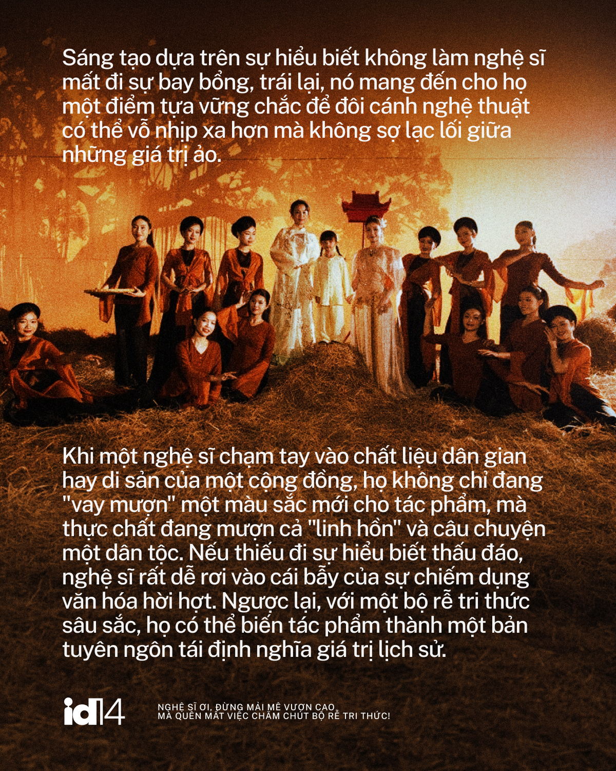 Nghệ sĩ ơi, đừng mải m&ecirc; vươn cao m&agrave; qu&ecirc;n mất việc chăm ch&uacute;t bộ rễ tri thức!- Ảnh 4.