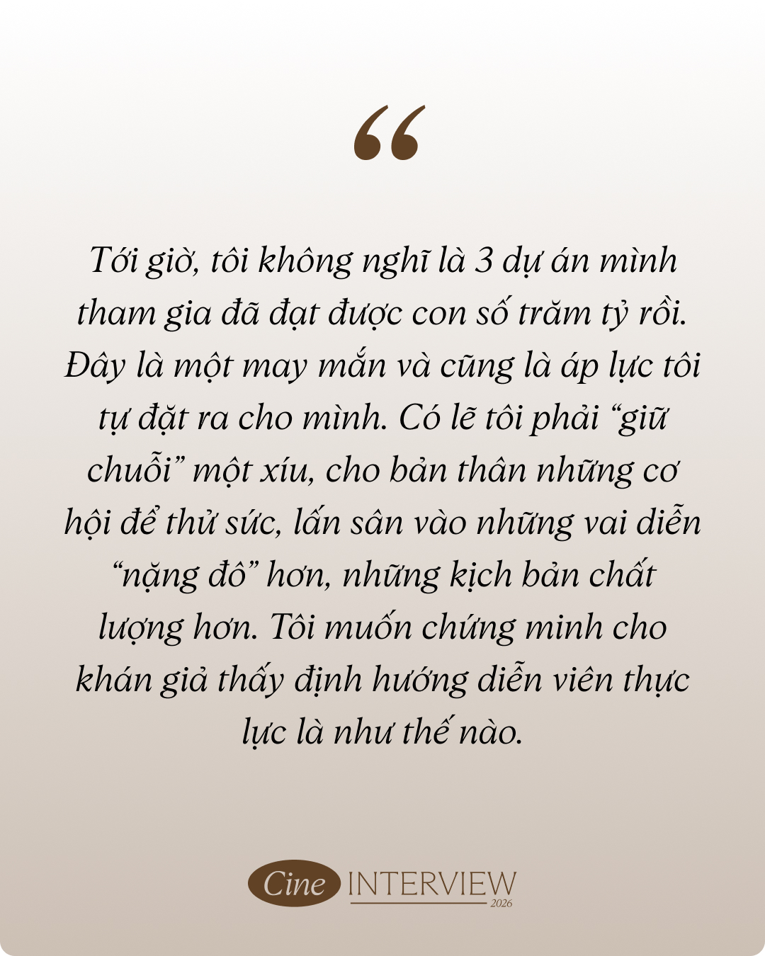 Đo&agrave;n Minh Anh v&agrave; v&iacute;a 3 phim trăm tỷ: Kh&aacute;n giả n&oacute;i "ăn may" cũng đ&uacute;ng, thật sự cuộc đời t&ocirc;i qu&aacute; may mắn- Ảnh 2.