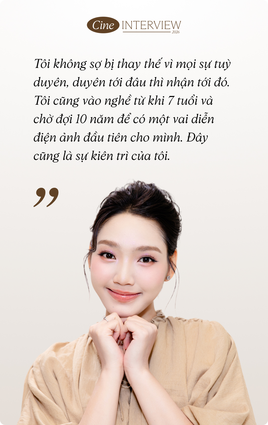 Đo&agrave;n Minh Anh v&agrave; v&iacute;a 3 phim trăm tỷ: Kh&aacute;n giả n&oacute;i "ăn may" cũng đ&uacute;ng, thật sự cuộc đời t&ocirc;i qu&aacute; may mắn- Ảnh 10.