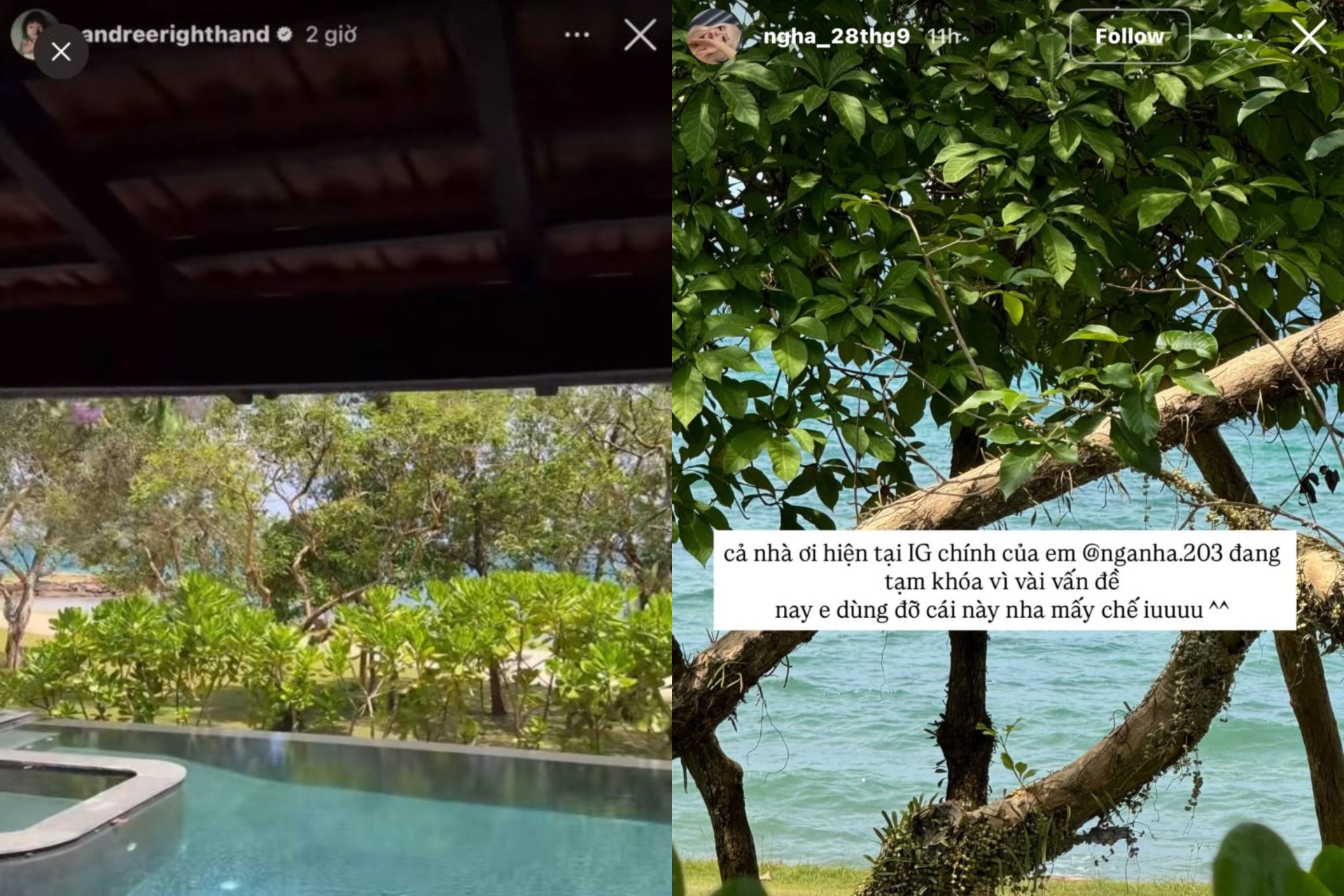 Trước H&agrave; M&ocirc;i, Andree từng t&igrave;nh bể b&igrave;nh v&agrave; "kho&aacute; m&ocirc;i" Phương Ly ở Ph&uacute; Quốc- Ảnh 1.