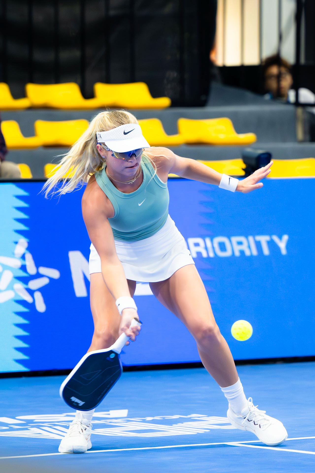 C&oacute; l&agrave; "nữ ho&agrave;ng pickleball", Anna Leigh Waters vẫn phải rất vất vả để v&agrave;o b&aacute;n kết PPA Asia 1000- Ảnh 5.