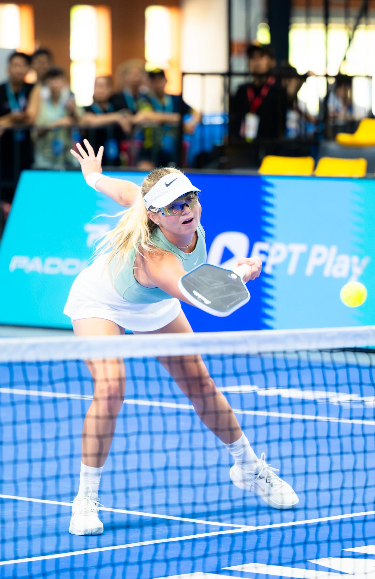 C&oacute; l&agrave; "nữ ho&agrave;ng pickleball", Anna Leigh Waters vẫn phải rất vất vả để v&agrave;o b&aacute;n kết PPA Asia 1000- Ảnh 1.