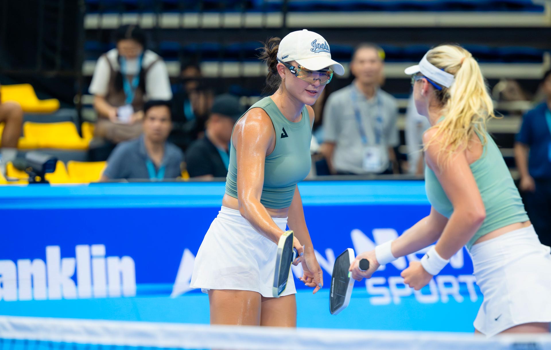 C&oacute; l&agrave; "nữ ho&agrave;ng pickleball", Anna Leigh Waters vẫn phải rất vất vả để v&agrave;o b&aacute;n kết PPA Asia 1000- Ảnh 14.