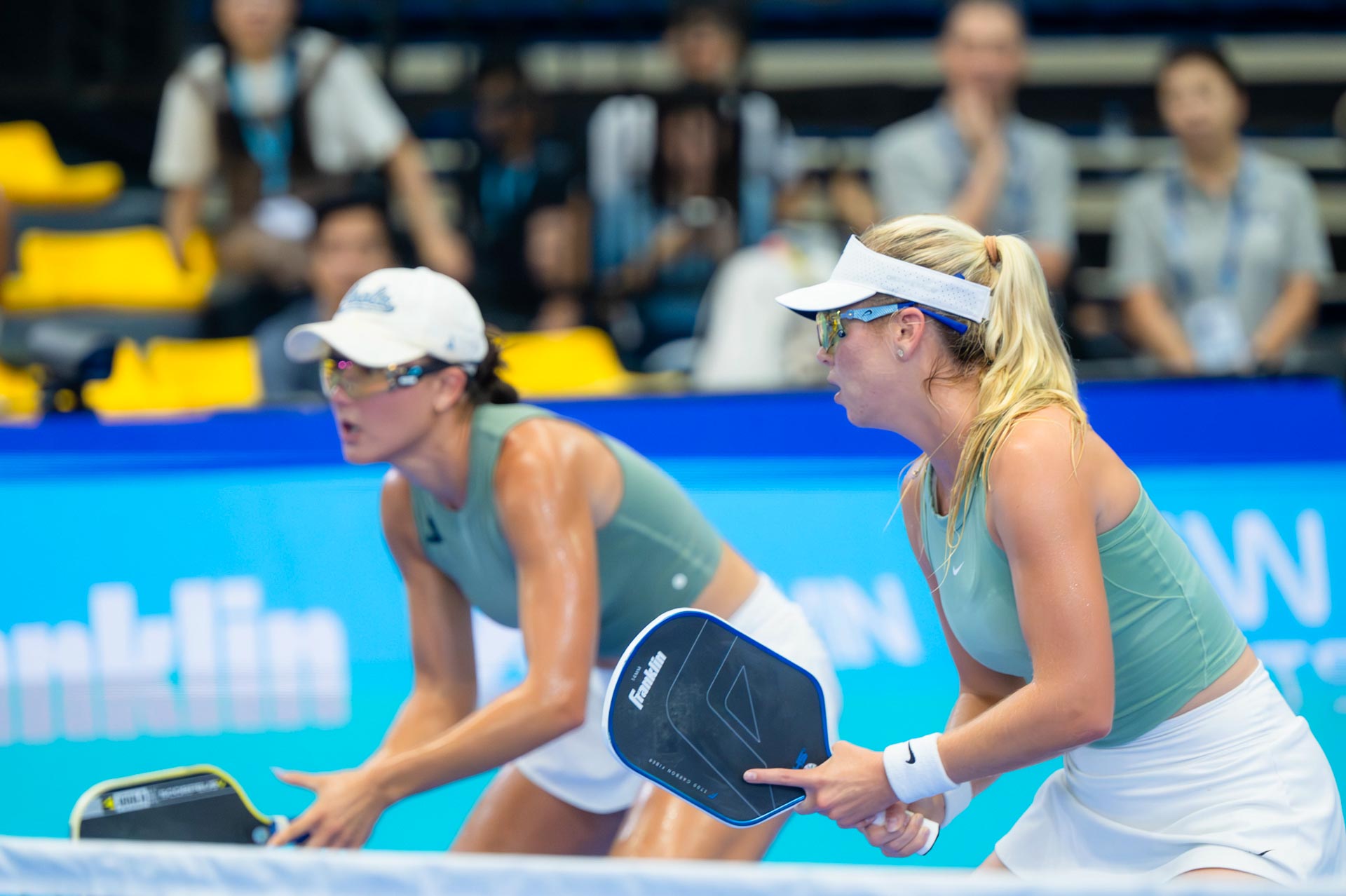 C&oacute; l&agrave; "nữ ho&agrave;ng pickleball", Anna Leigh Waters vẫn phải rất vất vả để v&agrave;o b&aacute;n kết PPA Asia 1000- Ảnh 8.