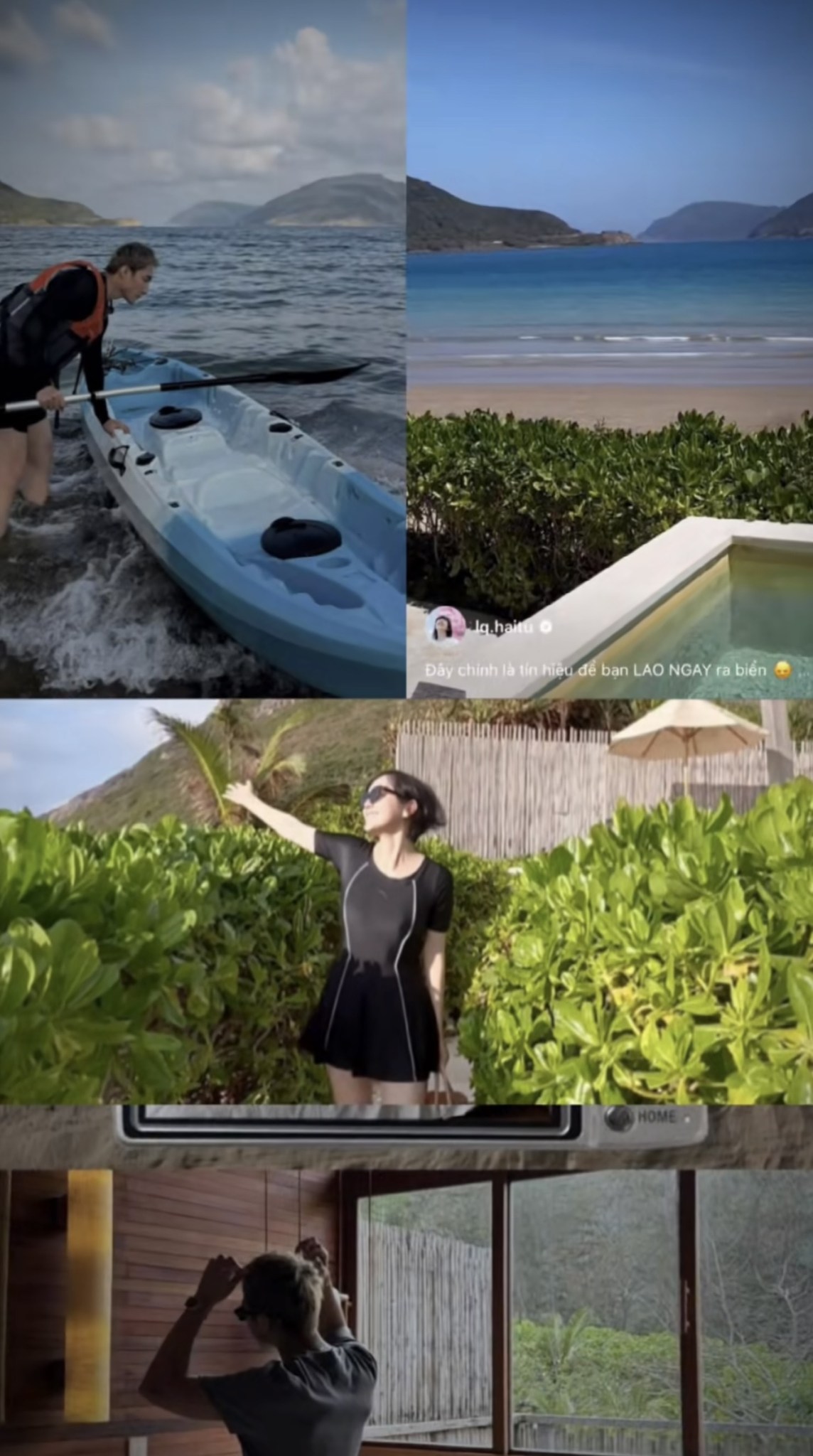 Sơn T&ugrave;ng v&agrave; Hải T&ugrave; lộ ảnh c&ugrave;ng đi nghỉ dưỡng ở resort 5 sao- Ảnh 1.