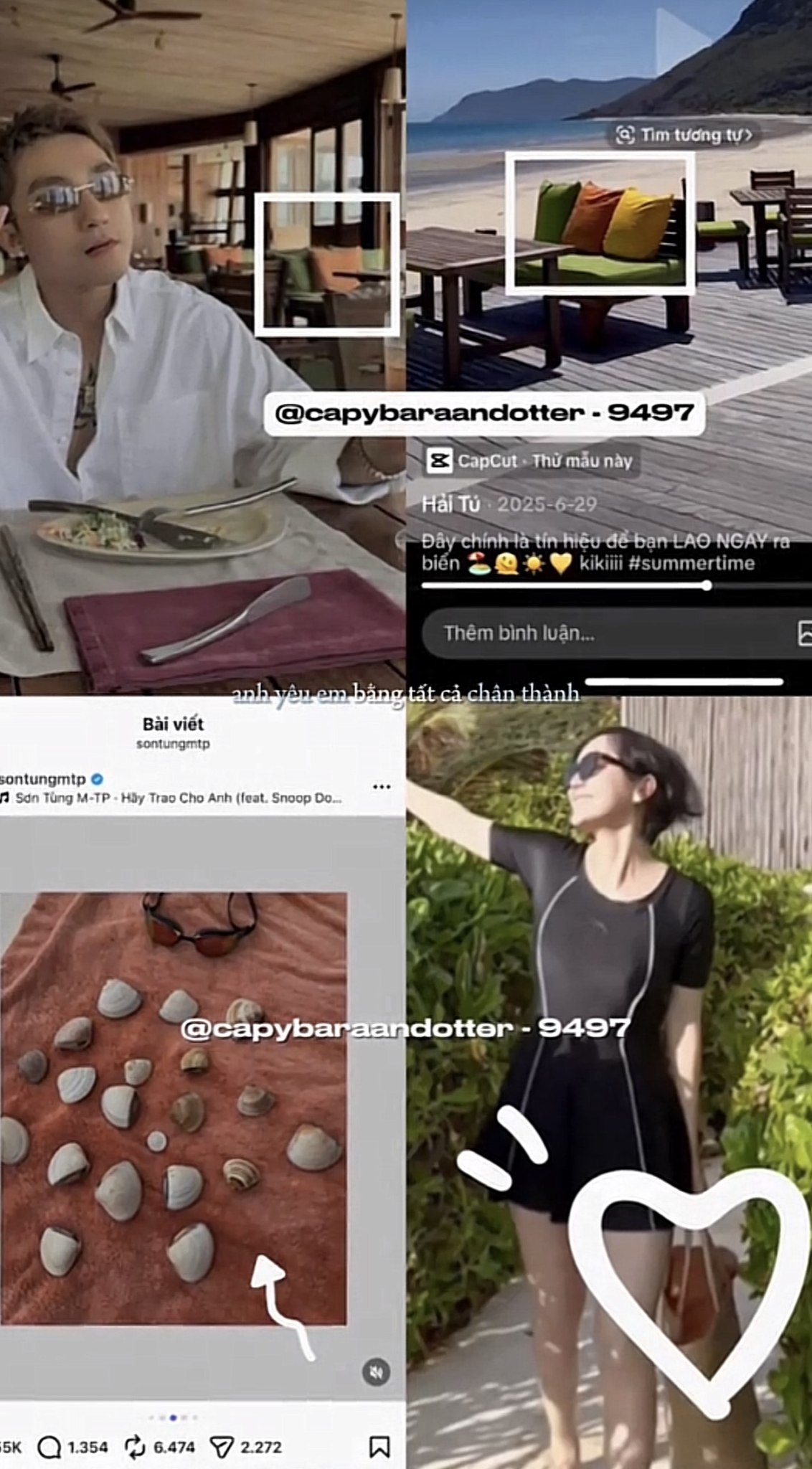 Sơn T&ugrave;ng v&agrave; Hải T&ugrave; lộ ảnh c&ugrave;ng đi nghỉ dưỡng ở resort 5 sao- Ảnh 2.