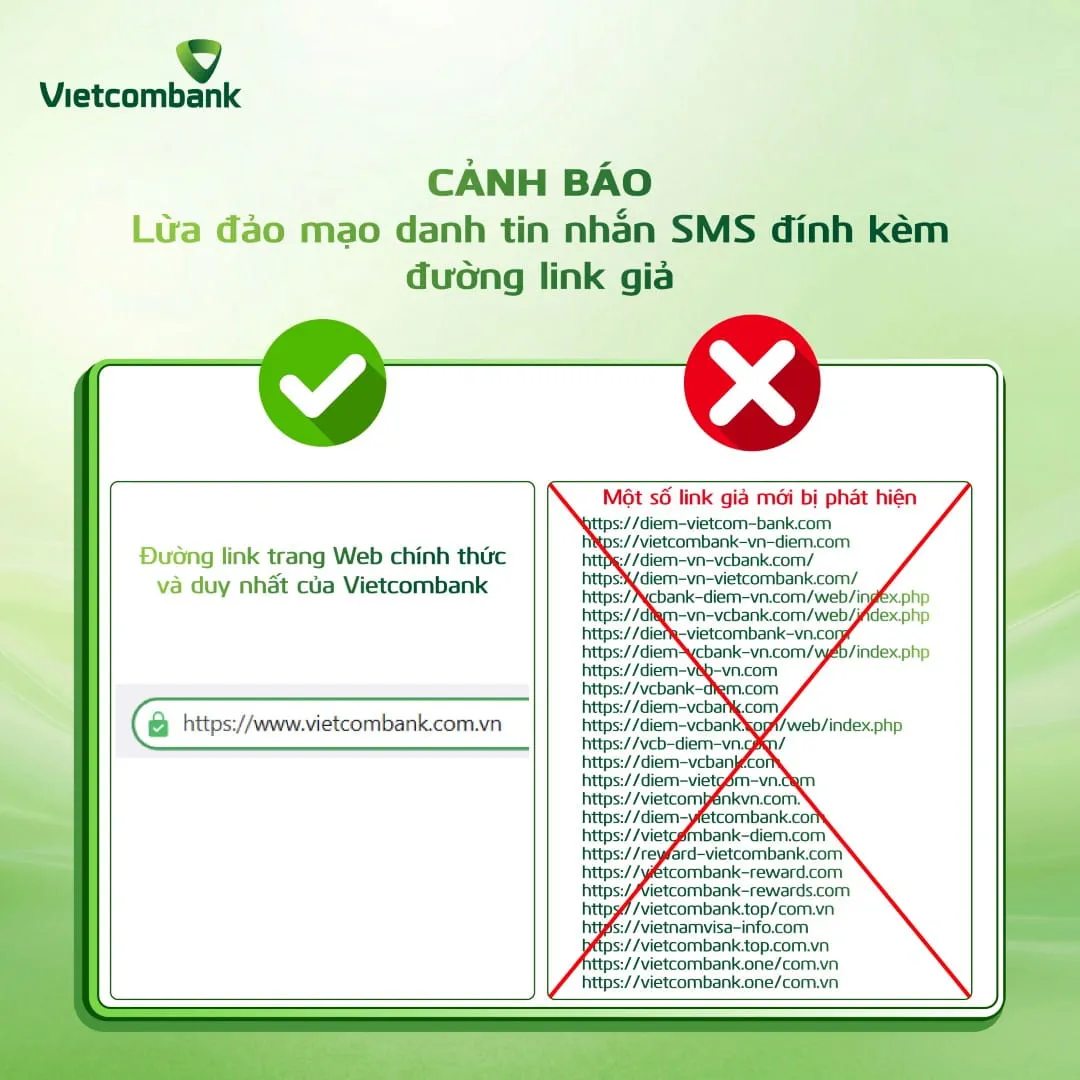 Vietcombank th&ocirc;ng b&aacute;o tới tất cả những ai nhận được tin nhắn c&oacute; nội dung sau- Ảnh 2.