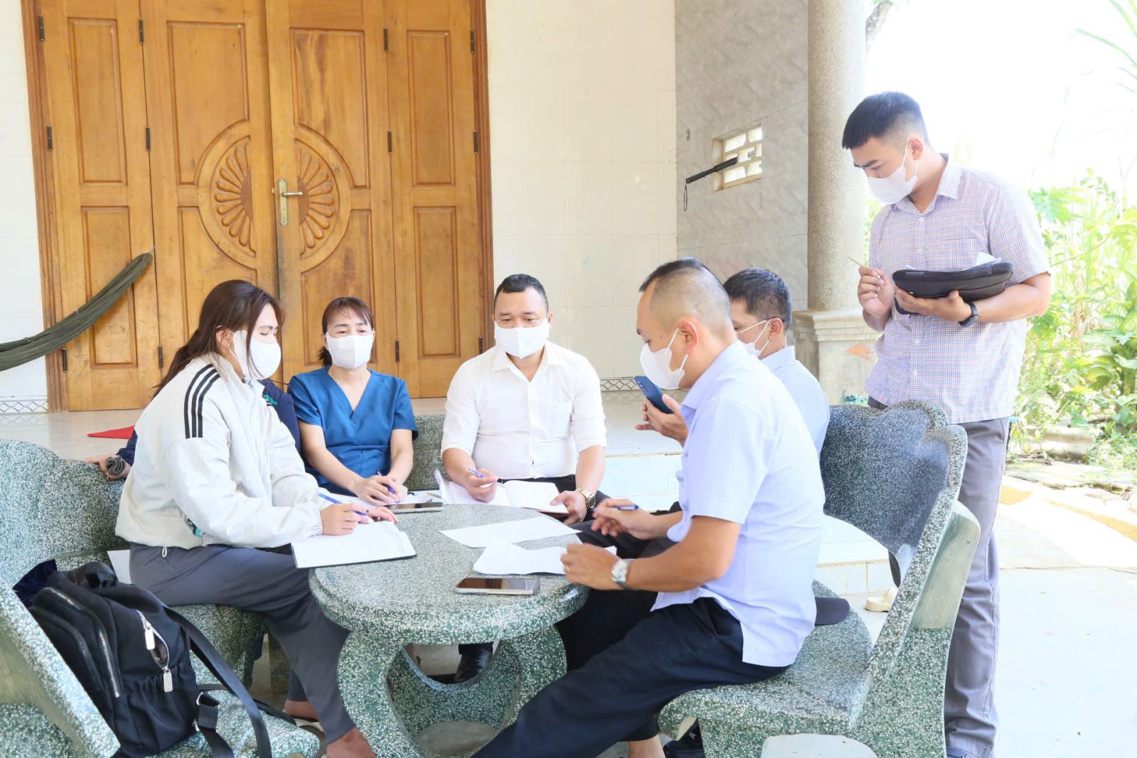 Ph&aacute;t hiện ổ dịch thủy đậu, một điểm trường cho học sinh nghỉ học- Ảnh 1.