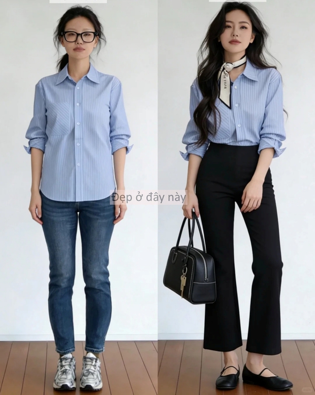 Sai lầm nhiều người mắc khi mặc jeans: Khi đổi sang quần ống su&ocirc;ng, d&aacute;ng đẹp l&ecirc;n thấy r&otilde;- Ảnh 9.