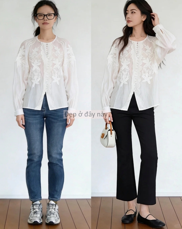 Sai lầm nhiều người mắc khi mặc jeans: Khi đổi sang quần ống su&ocirc;ng, d&aacute;ng đẹp l&ecirc;n thấy r&otilde;- Ảnh 6.