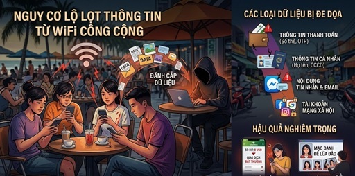 C&ocirc;ng an cảnh b&aacute;o quan trọng tới tất cả người d&acirc;n thường sử dụng WIFI c&ocirc;ng cộng- Ảnh 1.