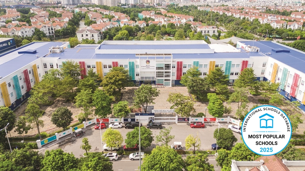 BIS H&agrave; Nội lọt top những trường quốc tế tại H&agrave; Nội được y&ecirc;u th&iacute;ch nhất năm 2025- Ảnh 1.