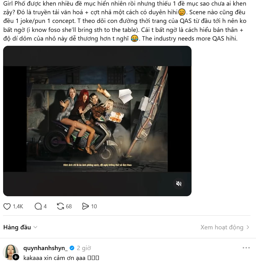 Cả c&otilde;i mạng b&ugrave;ng nổ với m&agrave;n debut của Quỳnh Anh Shyn: MV dừng đ&acirc;u cũng th&agrave;nh b&igrave;a tạp ch&iacute;, nhạc cuốn xứng đ&aacute;ng l&ecirc;n s&agrave;n runway!- Ảnh 1.