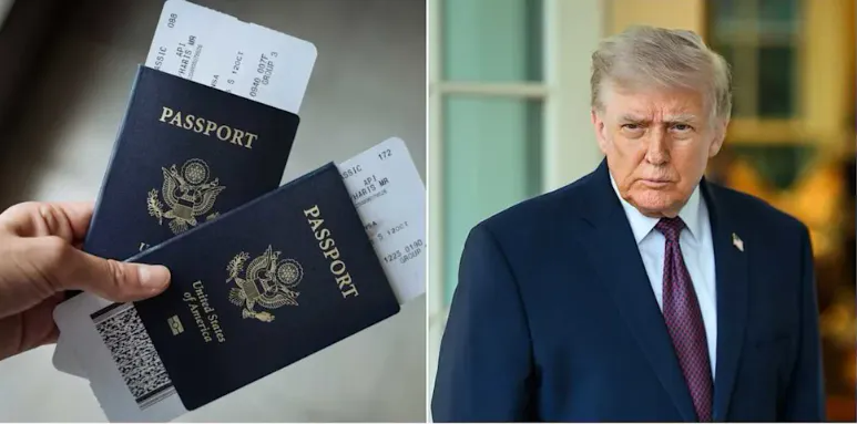 Mỹ sẽ ph&aacute;t h&agrave;nh hộ chiếu c&oacute; h&igrave;nh Tổng thống Trump- Ảnh 2.