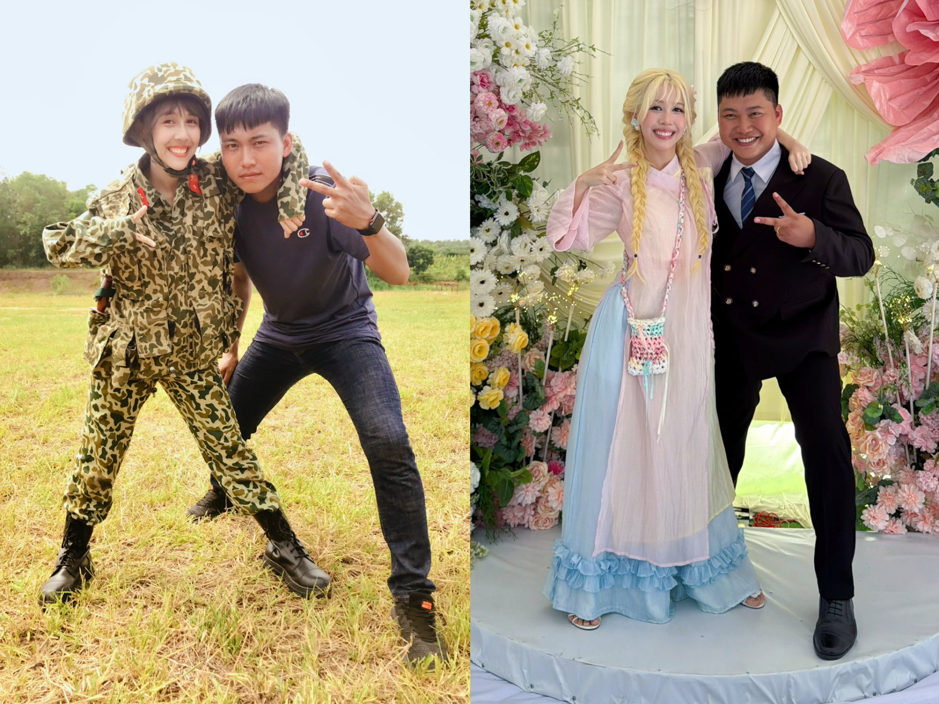 Trọn vẹn đ&aacute;m cưới Mũi trưởng Long ở T&acirc;y Ninh: Visual c&ocirc; d&acirc;u 10 điểm, Hậu Ho&agrave;ng xuất hiện độc lạ- Ảnh 5.