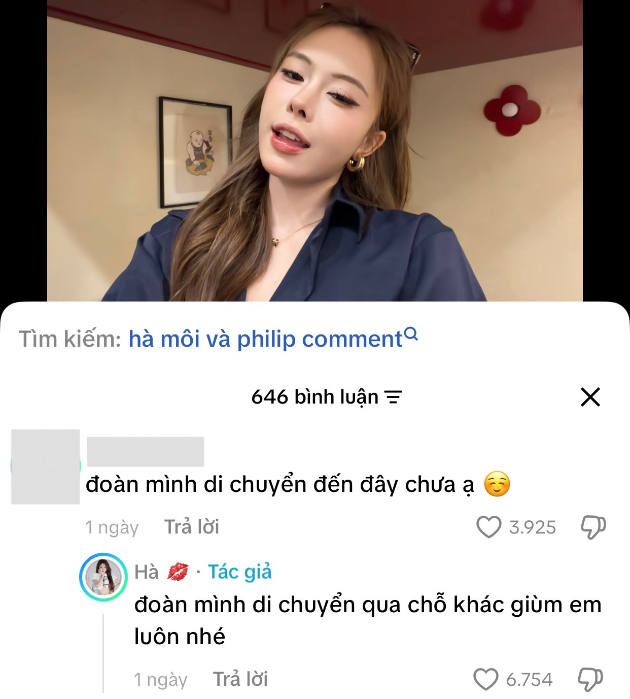 Đến lượt H&agrave; M&ocirc;i đ&aacute;p trả căng sau khi bị soi hẹn h&ograve; Andree- Ảnh 3.