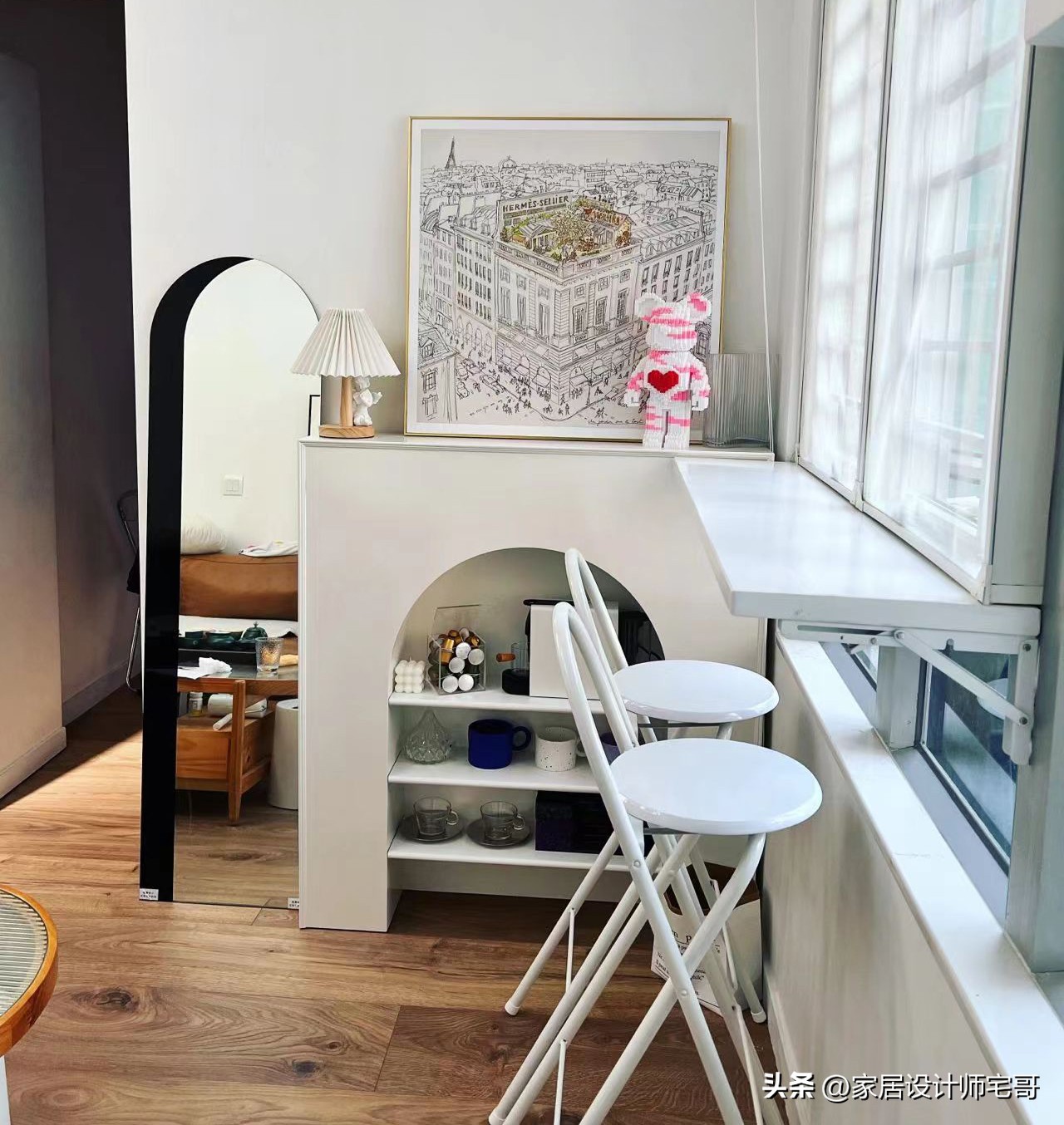 Căn hộ 35m&sup2; c&oacute; 3 ph&ograve;ng ngủ cho gia đ&igrave;nh 4 người: Nhỏ nhưng đủ đầy, khiến nhiều người phải suy nghĩ lại về kh&aacute;i niệm &ldquo;nh&agrave; rộng mới thoải m&aacute;i&rdquo;- Ảnh 5.