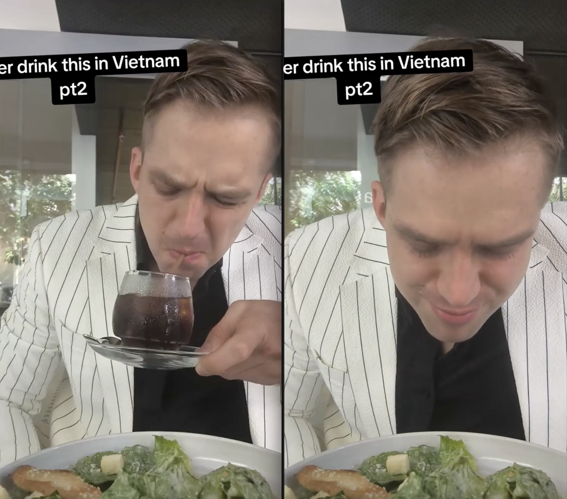 Nhận thử th&aacute;ch uống 1 m&oacute;n của Việt Nam, kh&aacute;ch T&acirc;y thốt l&ecirc;n: "Đ&uacute;ng l&agrave; đẳng cấp kh&aacute;c"- Ảnh 1.