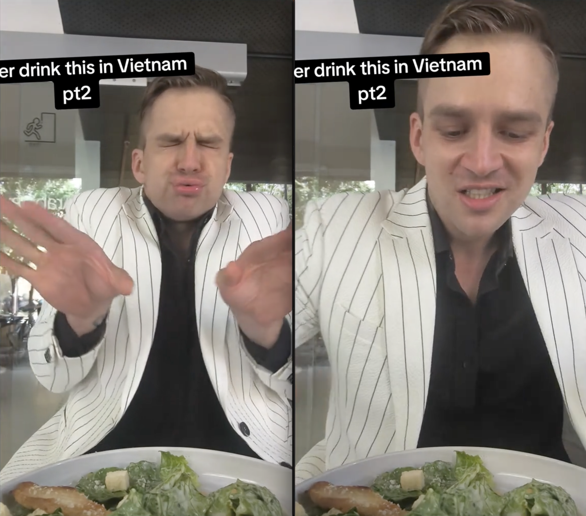 Nhận thử th&aacute;ch uống 1 m&oacute;n của Việt Nam, kh&aacute;ch T&acirc;y thốt l&ecirc;n: "Đ&uacute;ng l&agrave; đẳng cấp kh&aacute;c"- Ảnh 2.